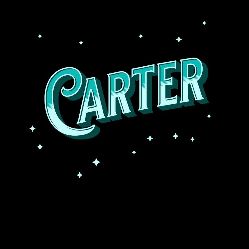 Carter name personalized