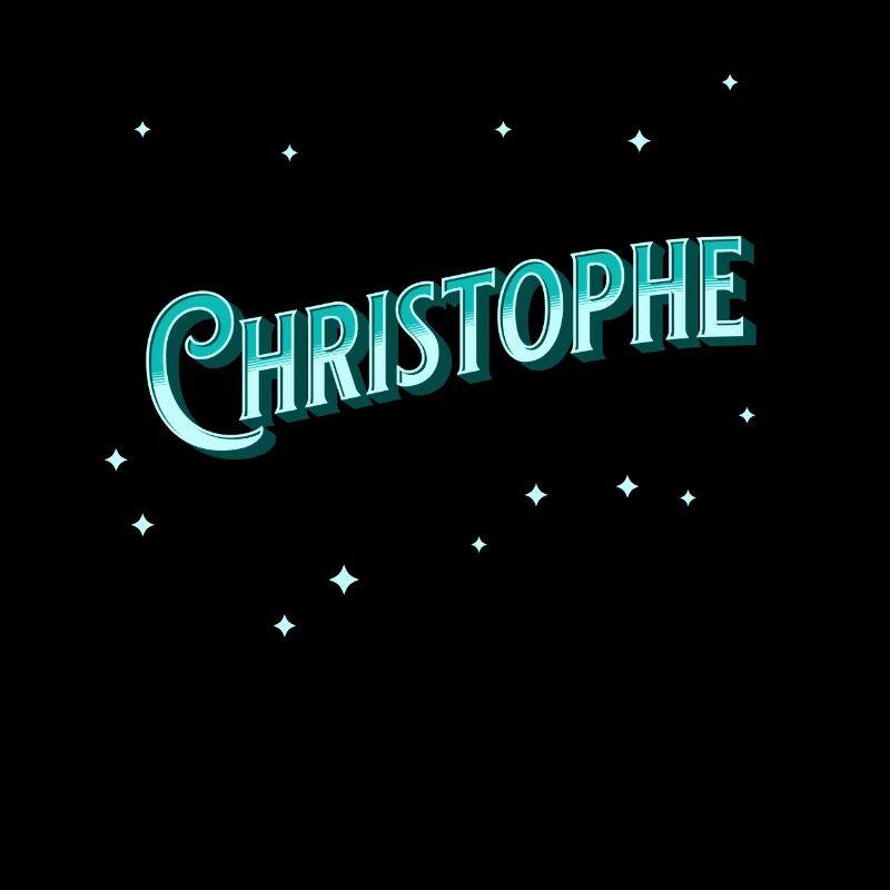Christophe name personalized