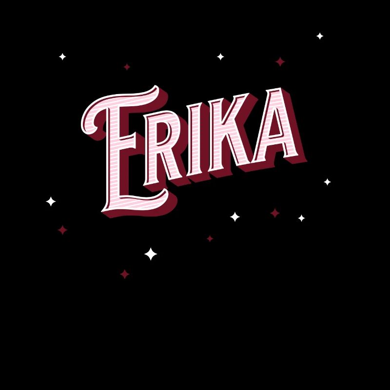 Personalized Erika name