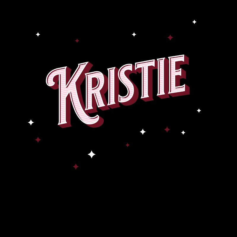 Personalized Kristie name