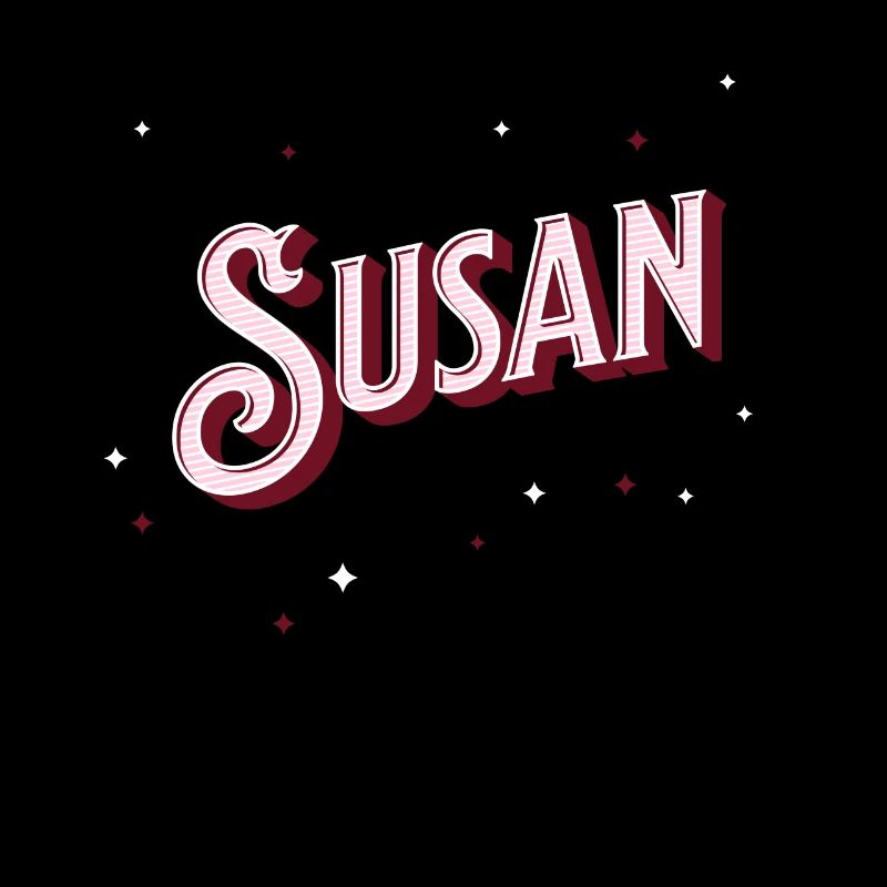 Susan's name personalized