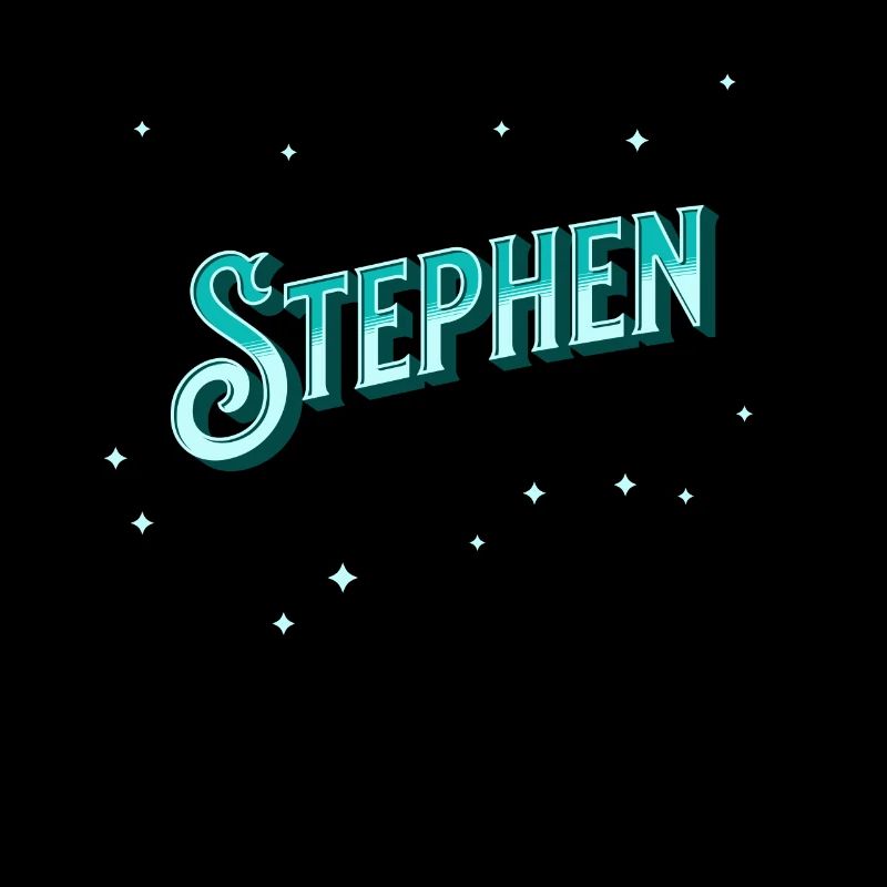 Stephen's name personalized