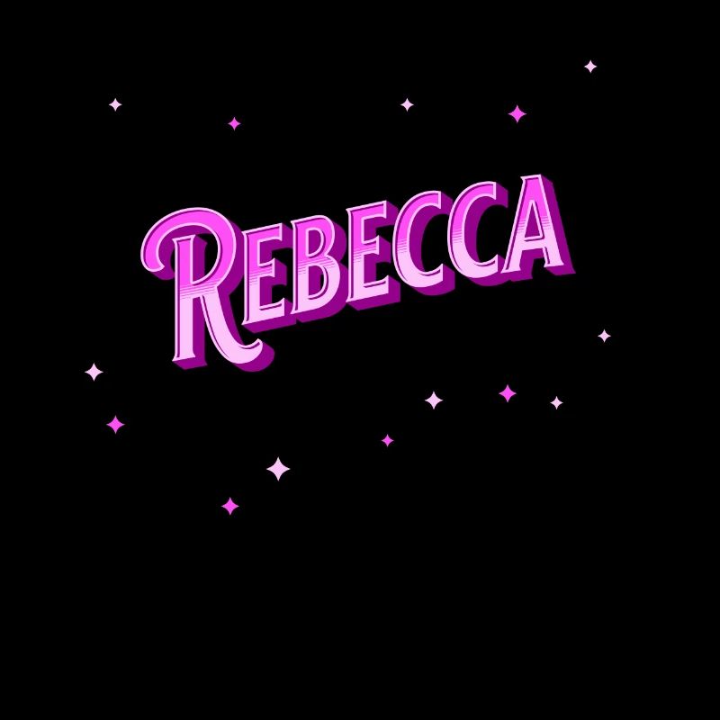 Rebecca's name personalized