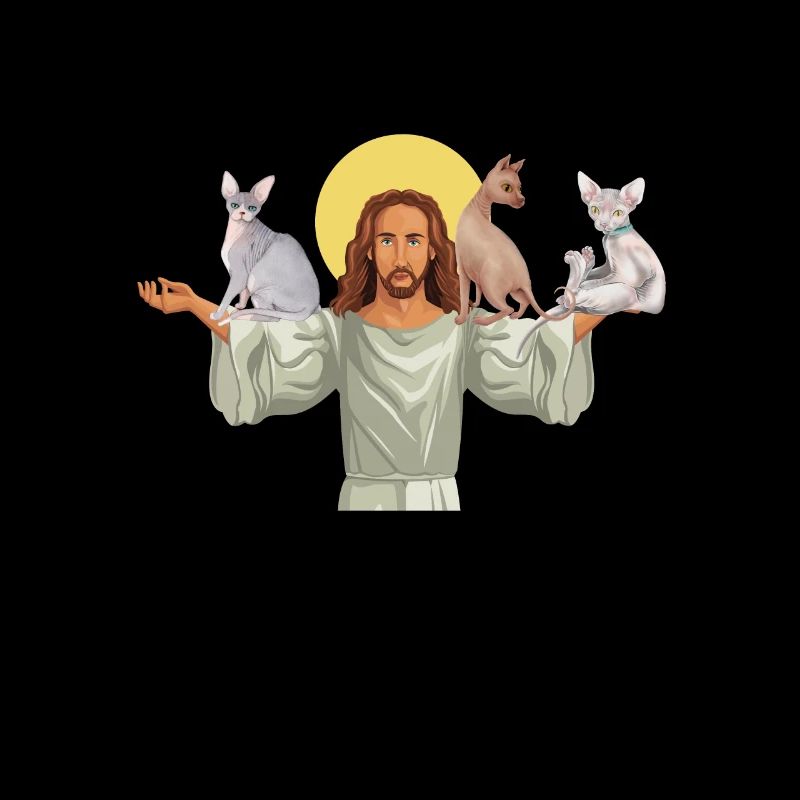 Sphynx Maman Chat Sans Poils Propriétaire de Chat