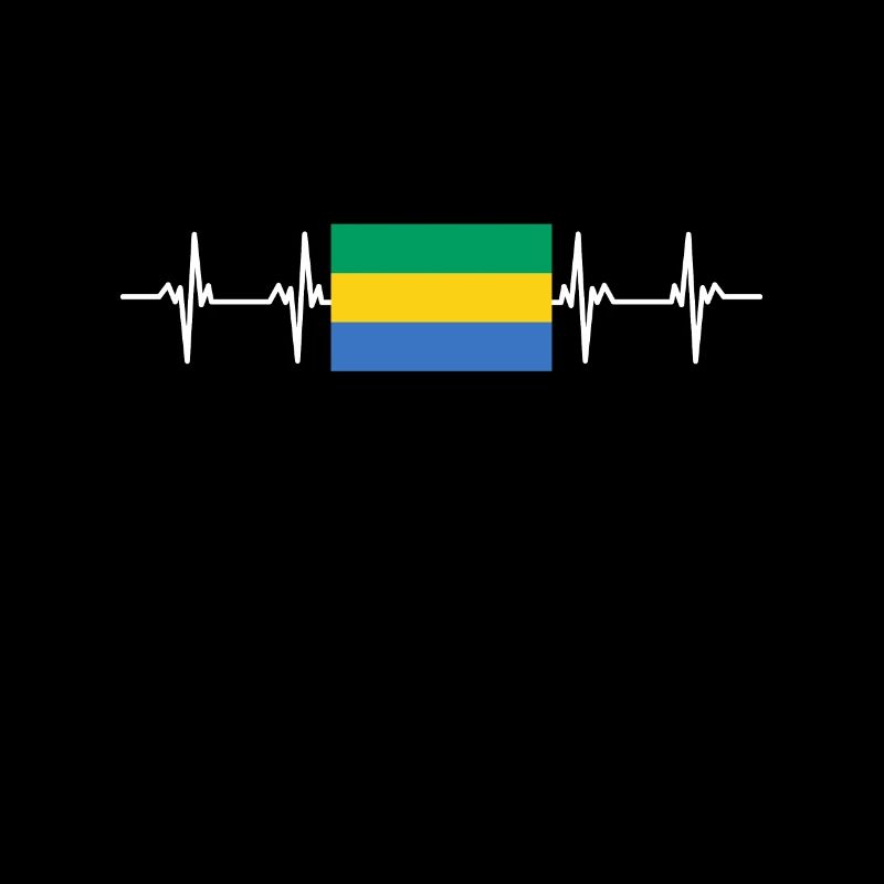 Drapeau africain - Gabon