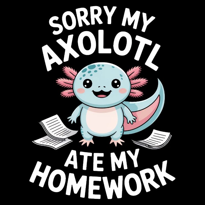 Braquage de devoirs d’Axolotl