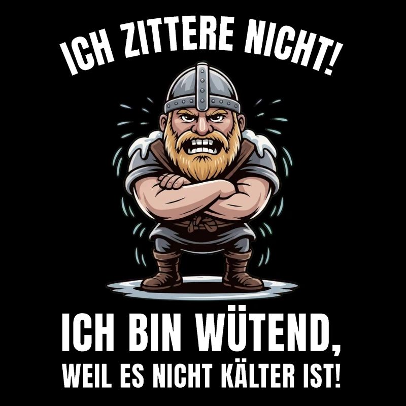 Wikinger brüllt: Kälte ignorieren