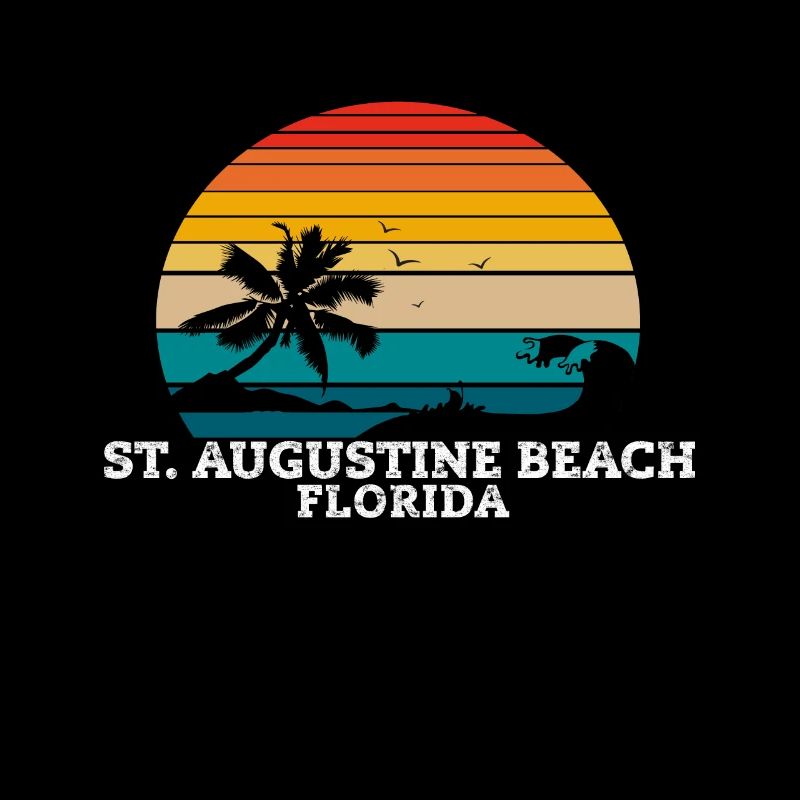 Plages de St. Augustine Beach en Floride
