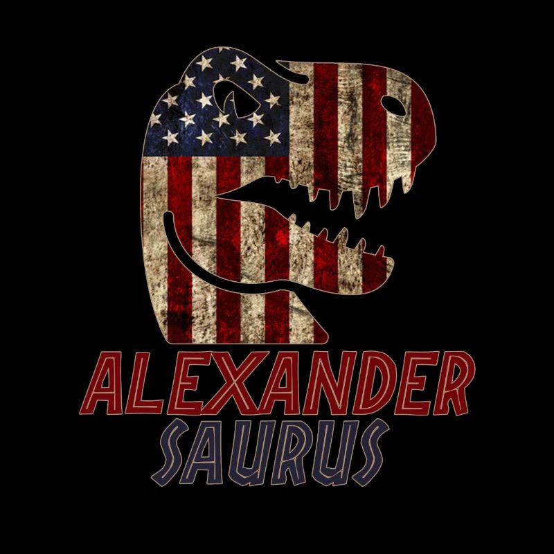 Patriotic Alexander Dinosaur Alexandersaurus