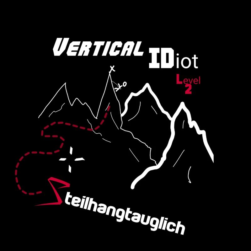 Vertical IDiot Level 2 Black Edition