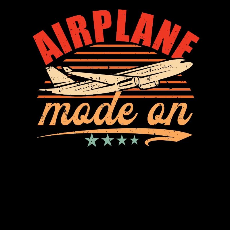 Airplane Mode Flugzeug Pilot Spruch