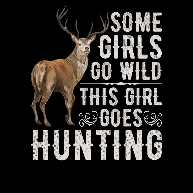 Chasseuse de cerf Chasseuse Disant Chasse