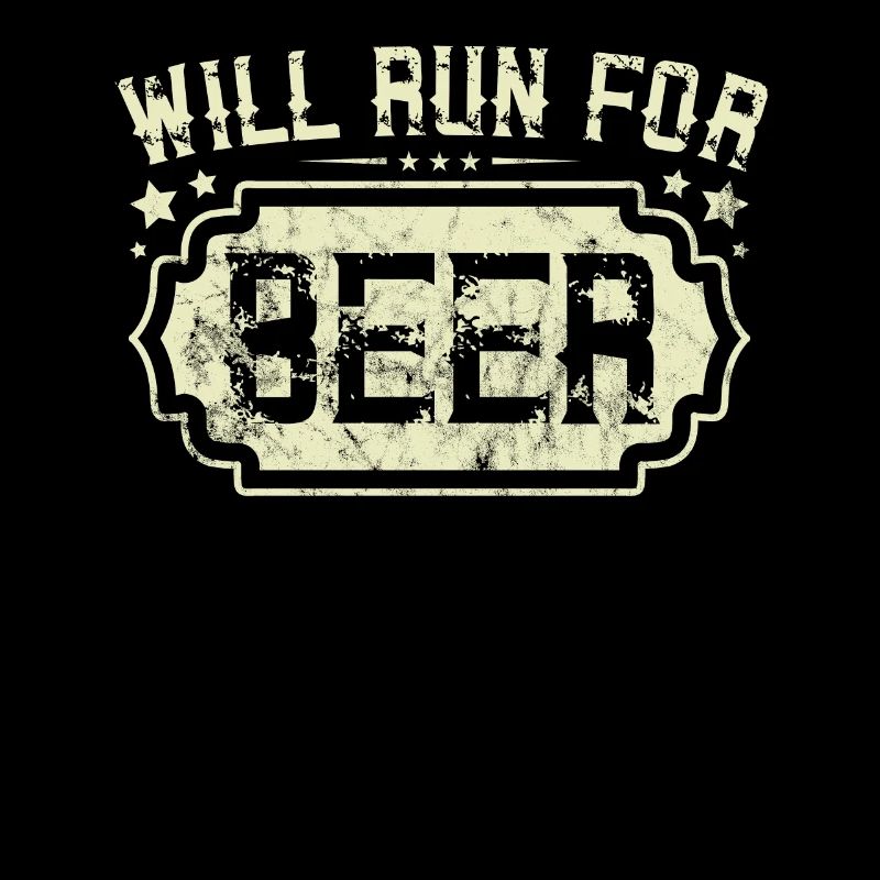 Will Run For Beer Lustige Läufer