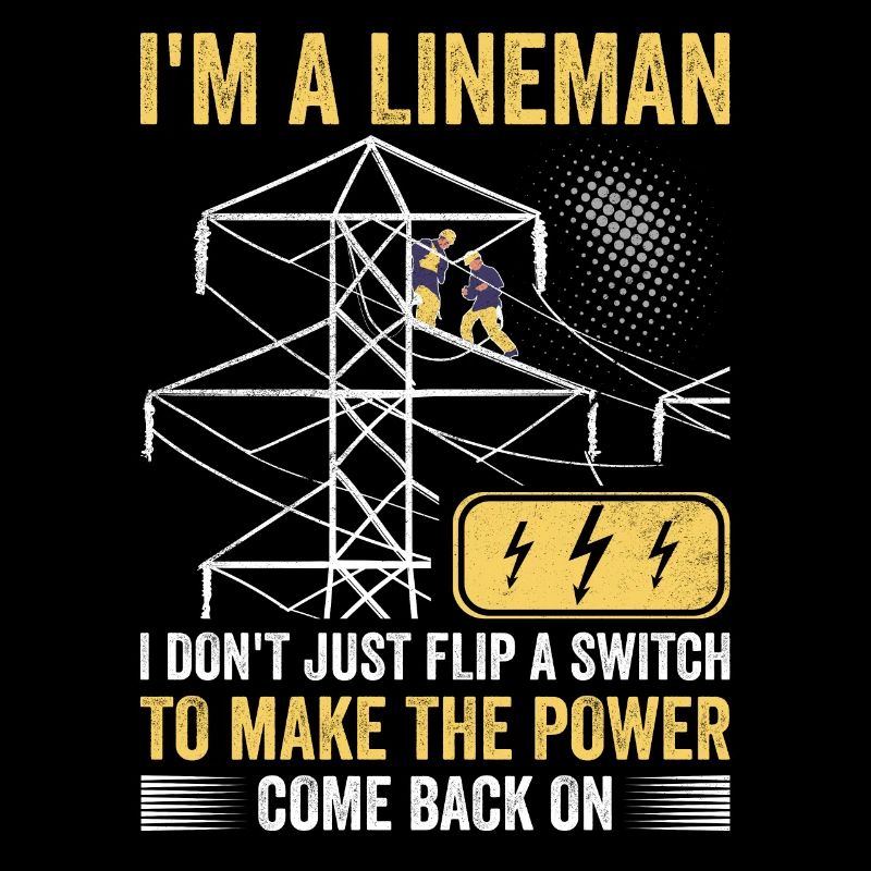 Électricien de lignes électriques
