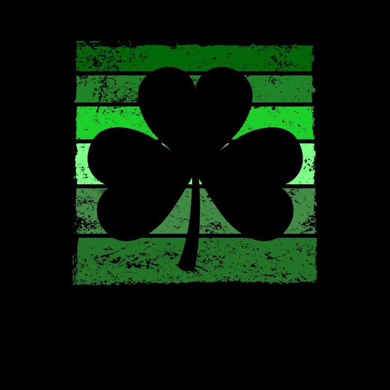 Kleeblatt St Patricks Day Grün