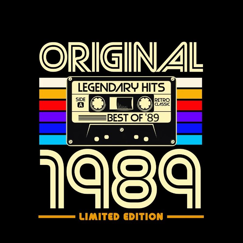 Original 1989 Cassette Édition Limitée