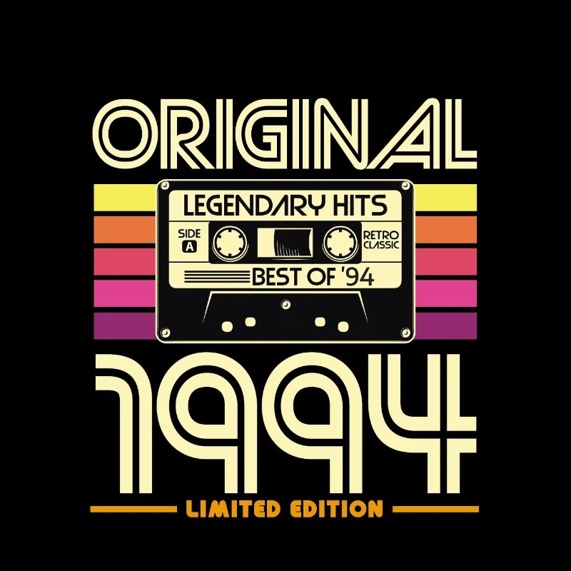 Original 1994 Cassette Retro Édition limitée