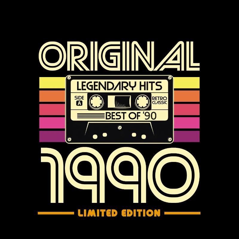 Original 1990 Retro Cassette