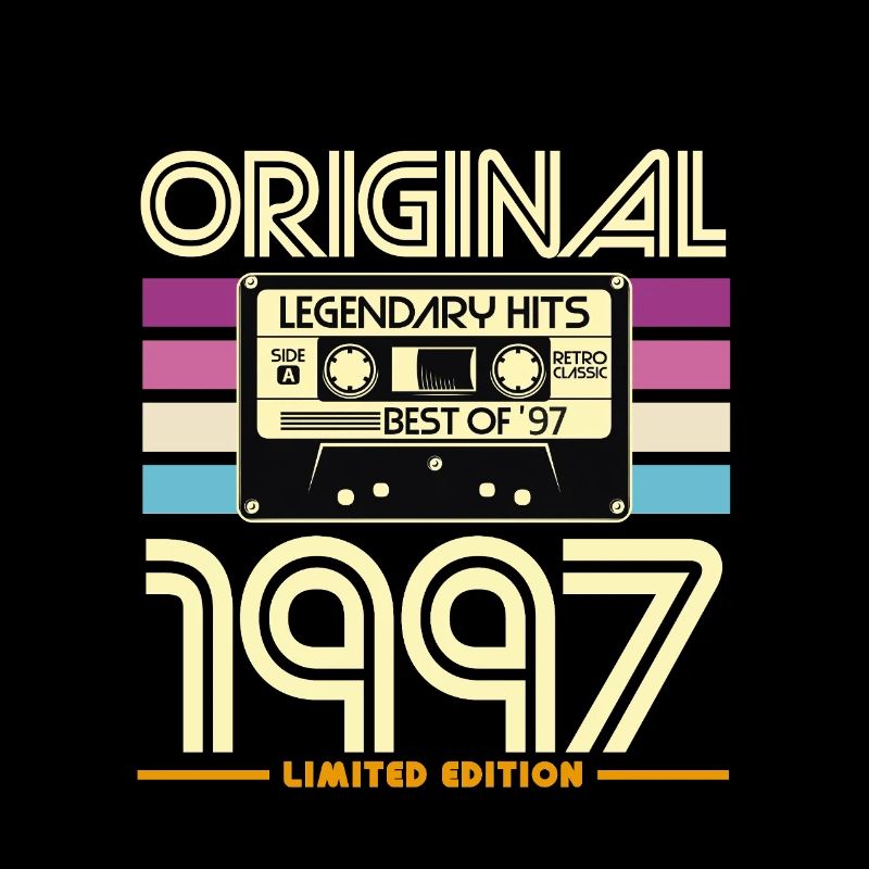Original 1997 Cassette Rétro