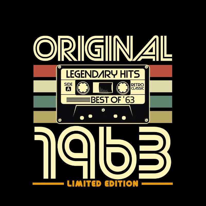Cassette Retro 1963 Original
