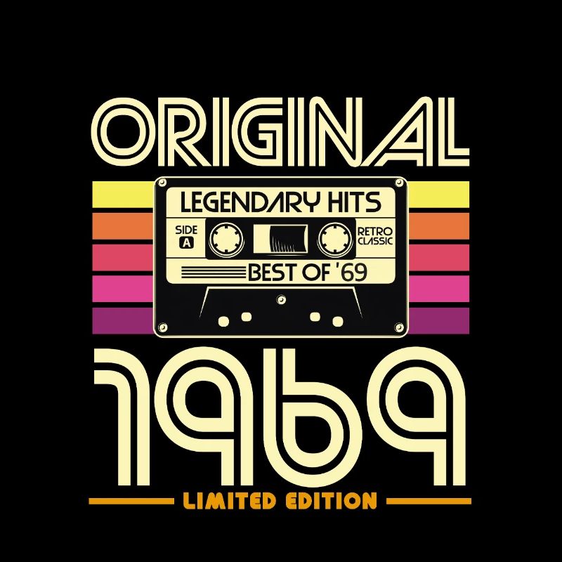 Original 1969 Limited Edition Retro