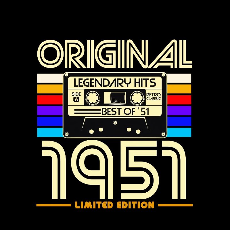 Original 1951 Retro Cassette Tee