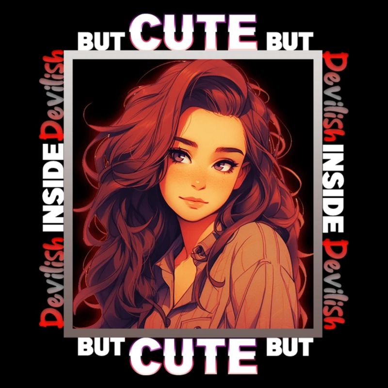 Cute but devilish inside