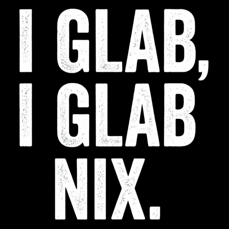 I GLAB I GLAB NIX Conception typographique