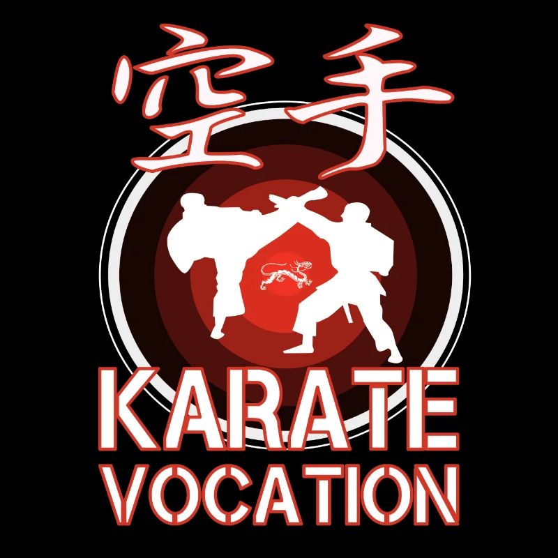 Karate Vocation, karateka and Kanji Design