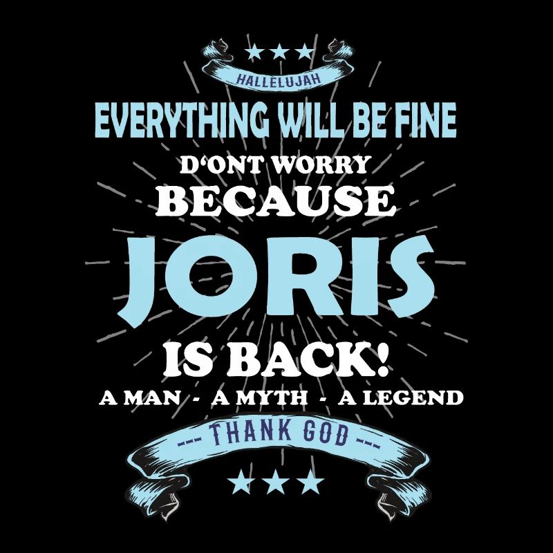 Everything will be fine Joris Is back