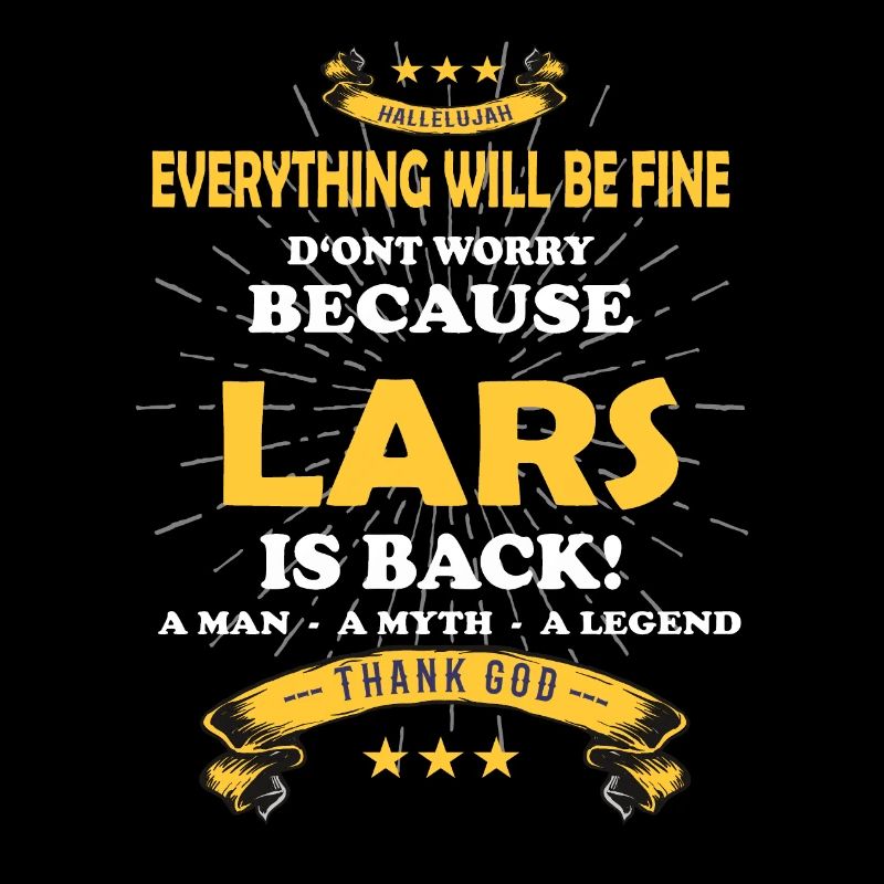 Lars ist back – Alles wird gut, cooles Design