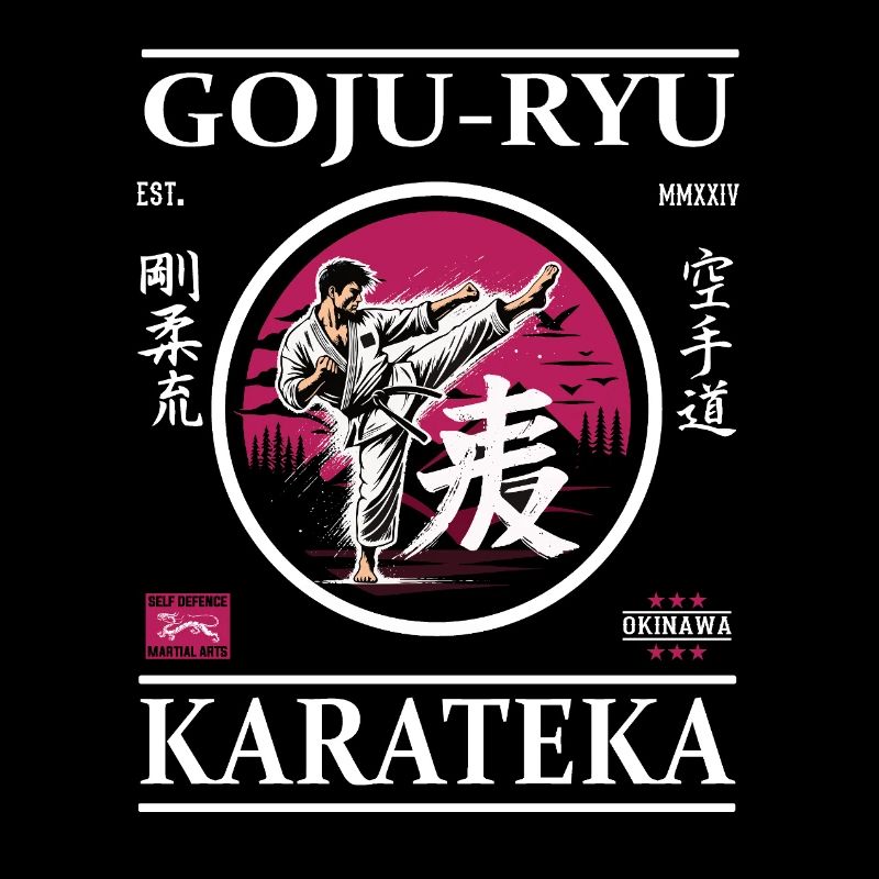 Goju-Ryu Karateka – La force rencontre la sérénité