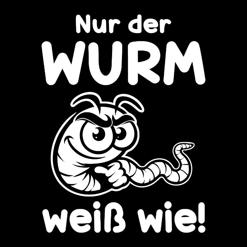 Only the Worm Knows How - Funny Frog Worm Design