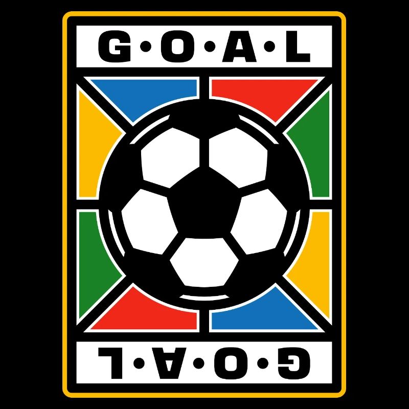 Fußball-Retro-Abzeichen