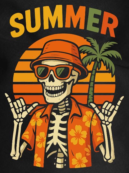 Sun Tiki Skeleton Summer