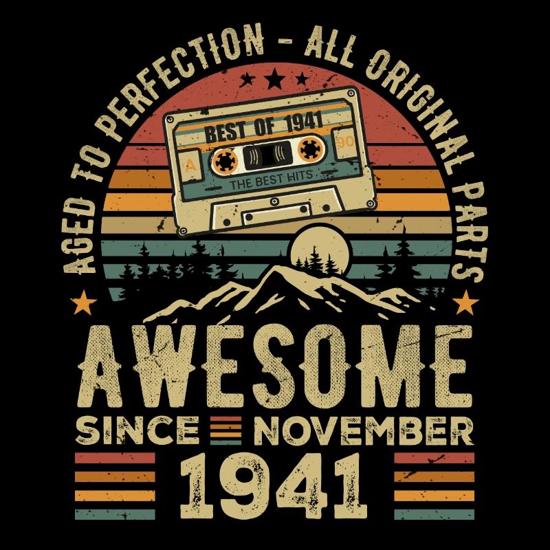 Awesome Since November 1941 Gift November 1941