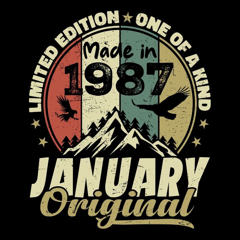 Anniversaire Janvier 1987 - Original Janvier 1987