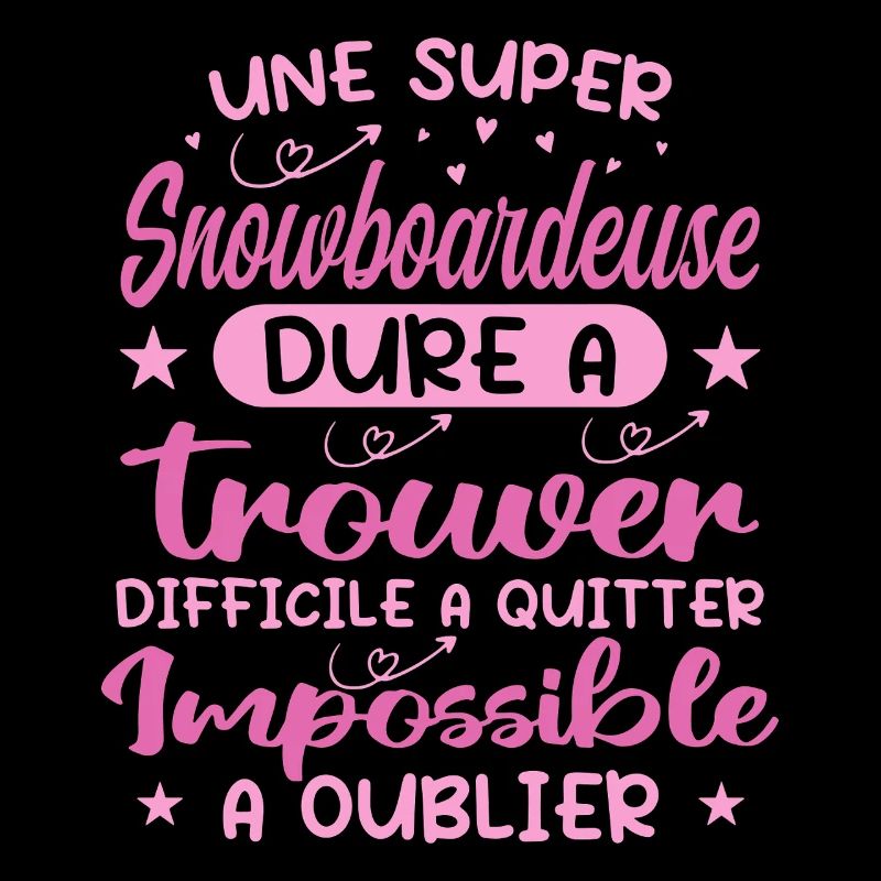 Une Super Snowboardeuse - Cadeau snowboardeuse