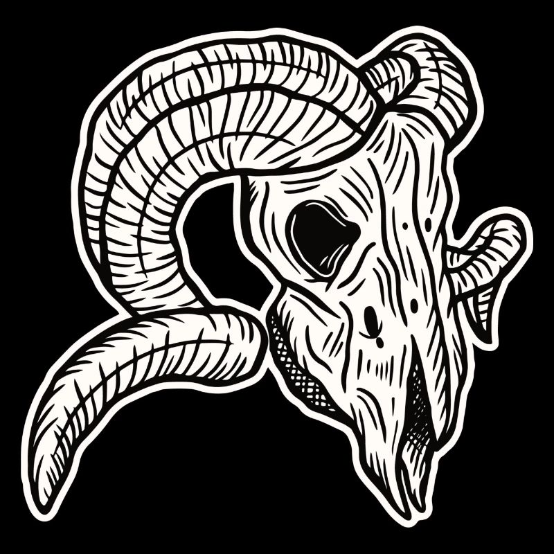 Skull Skeleton Skull Horror Cadeau d’Halloween