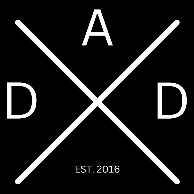 Dad Est. 2016 Father's Day Gift