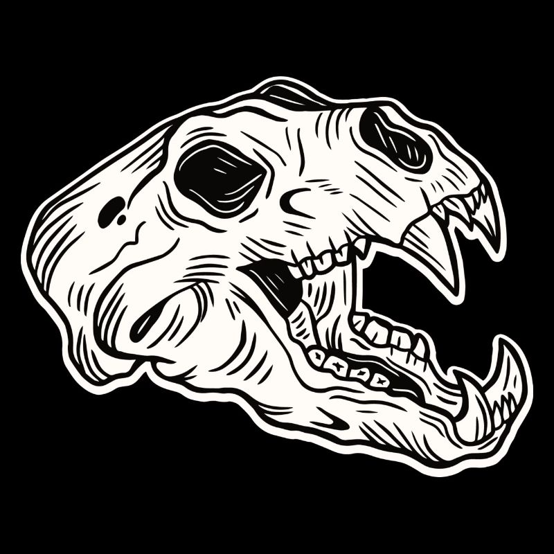 Skull Skeleton Skull Horror Halloween Gift