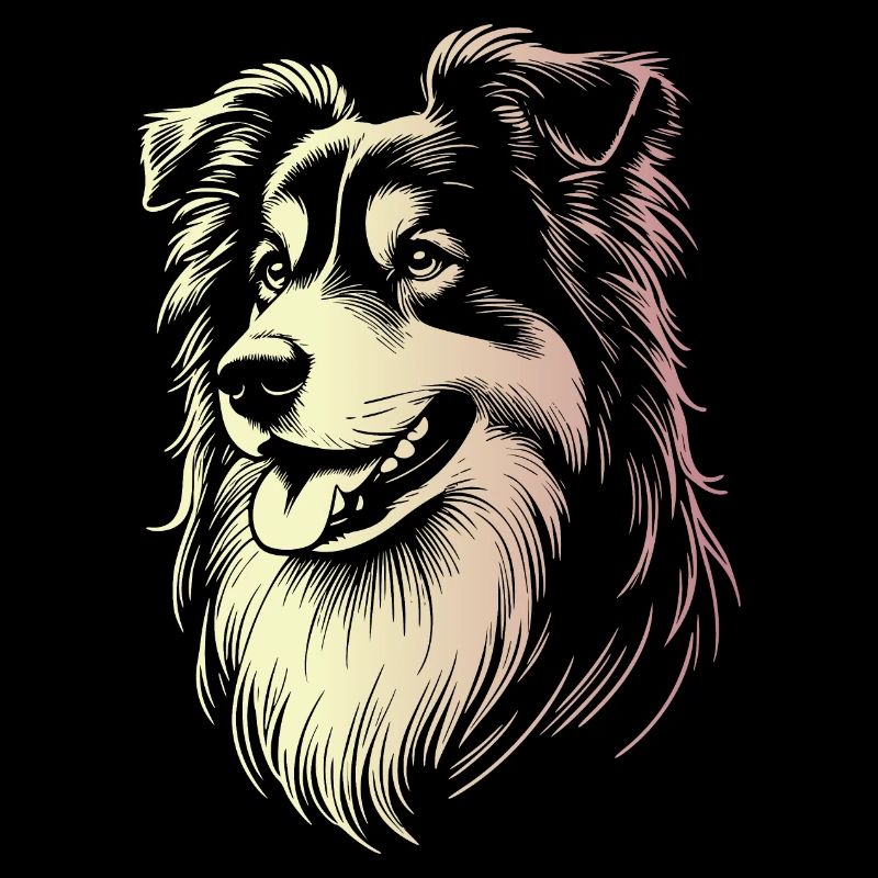 Australian Shepherd Traits 2 Gradient