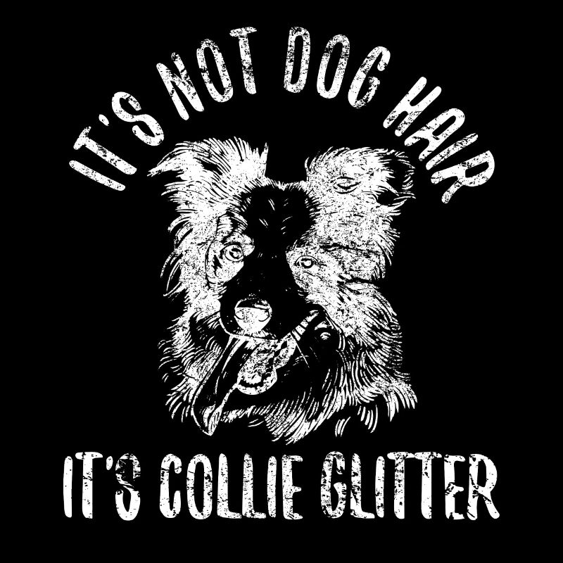 Unique border collie design for