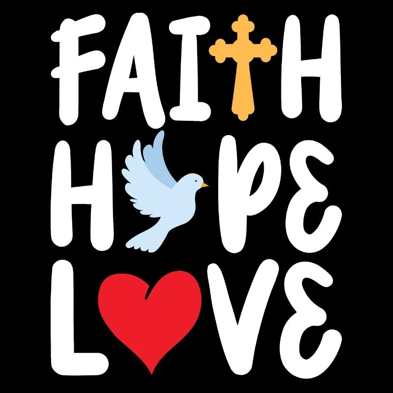 Cute Faith Christian Religious Apparel