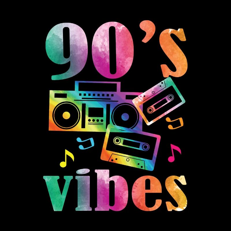 90s Vibes Music Nostalgic 1990's Retro