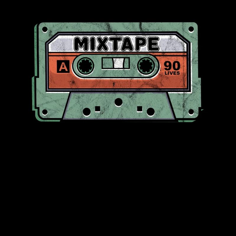90s Mixtape Cassette Nostalgic 1990's Retro