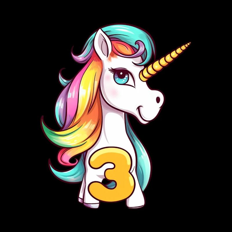 Unicorn 3rd birthday