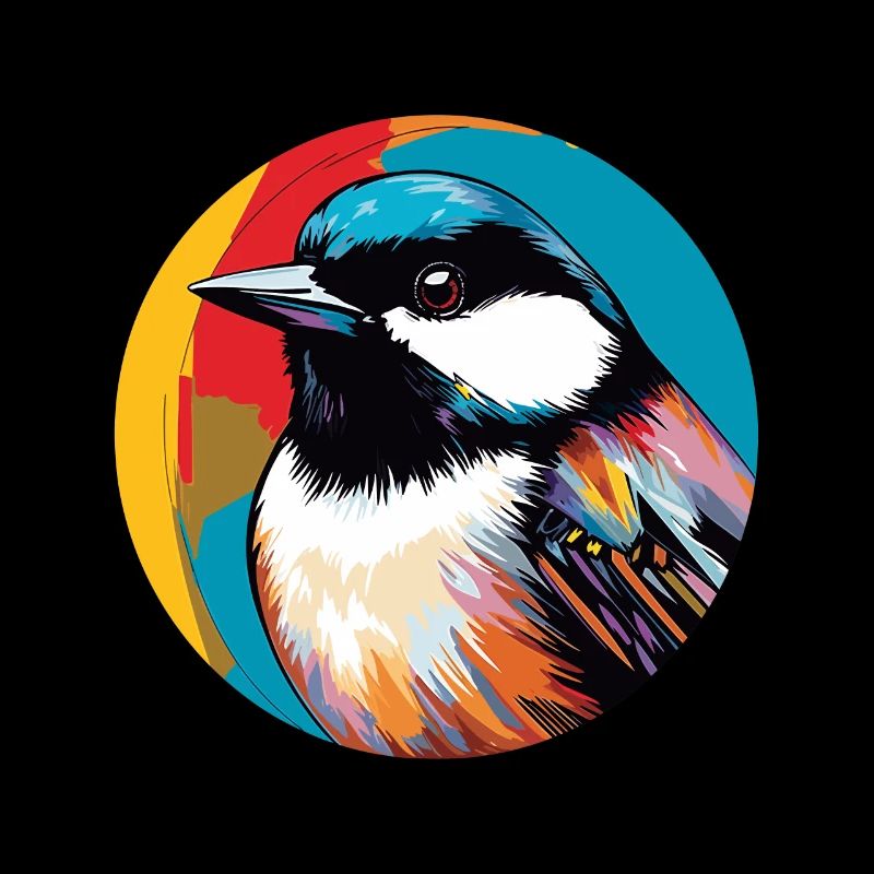 Chickadee bird