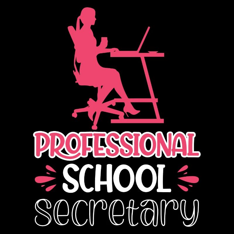 Sekretärin der Berufsschule