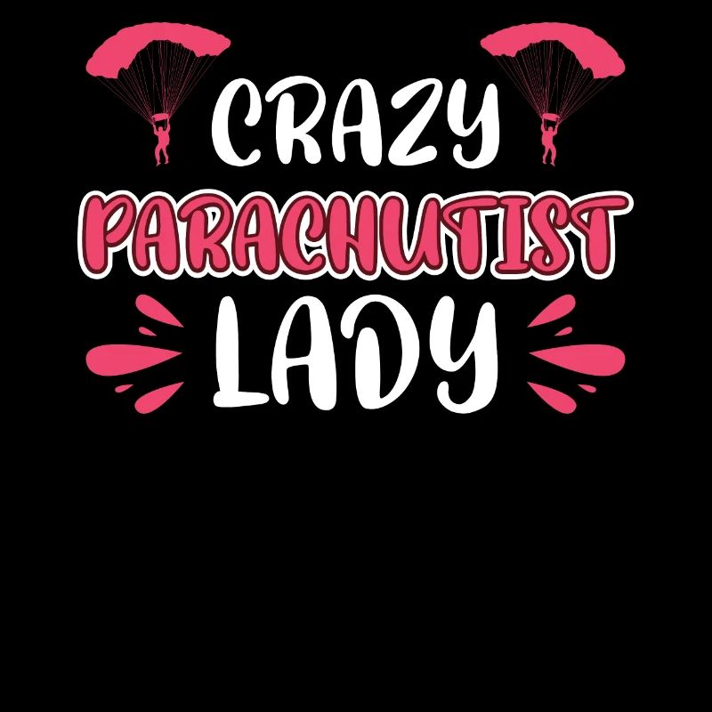 Crazy Parachutist Lady